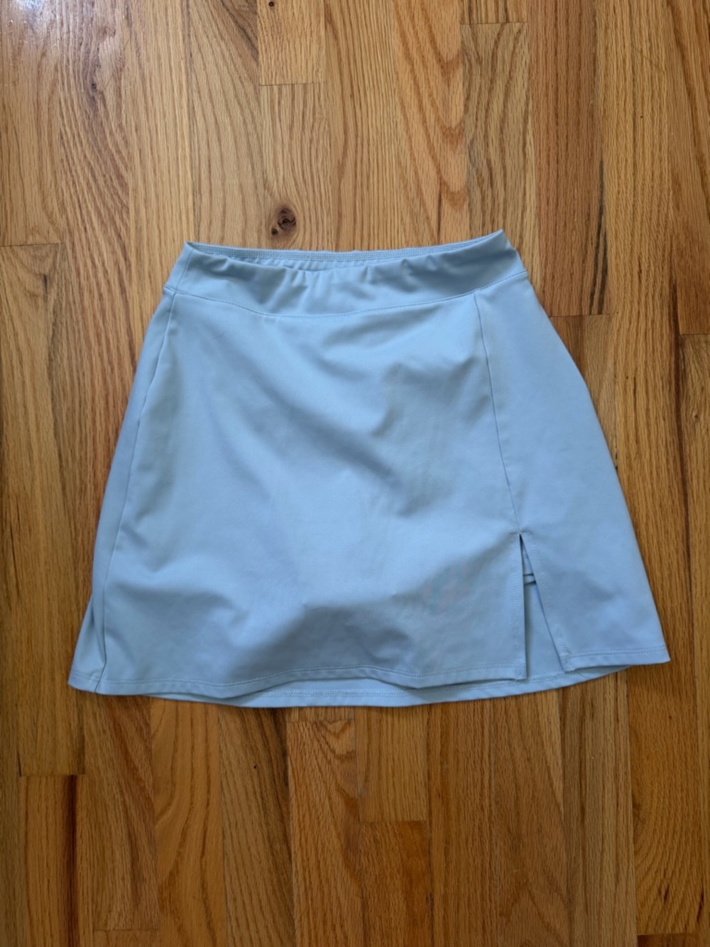 baby blue athletic skort